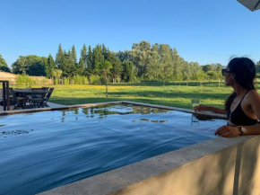 Maison avec jardin à la campagne